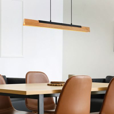 Smeđa visilica moderna, Neville, 25 W, LED 3000 K, s 3-stupanjskim prigušivanjem