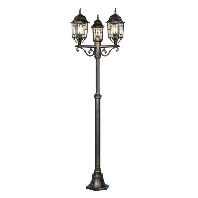 Hrđavo Crvena ulična lampa klasična, Viyan, IP23