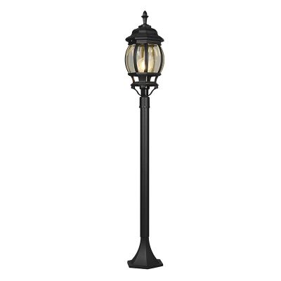 Crna ulična lampa klasična, Evander, IP23