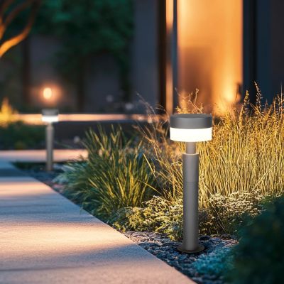 Antracit vanjska rasvjeta moderni, Irfaan, 8 W, LED 3000 K, IP54