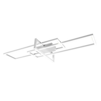Bijela plafonjera moderna, Hatun, 34 W, LED 4000 K