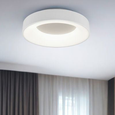 Bijela plafonjera moderna, Jered, 27 W, LED 4000 K