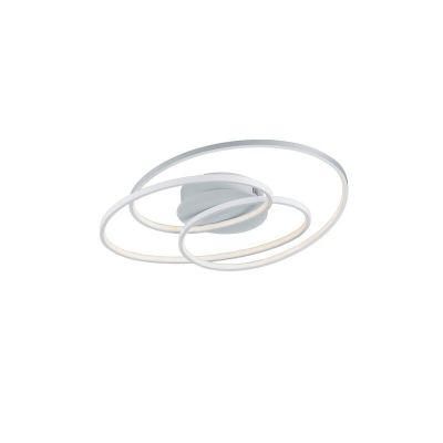 Bijela plafonjera moderna, Sabra, 38 W, LED 3000 K