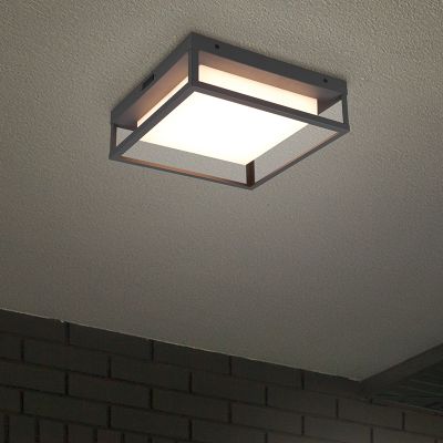 Antracit vanjska rasvjeta metalna, Rolina, 14 W, LED white switch, IP54, s 3-stupanjskim prigušivanjem