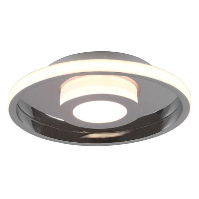 Krom stropna svjetiljka za kupaonicu moderna, Kayla, 28 W, LED 3000 K, IP44