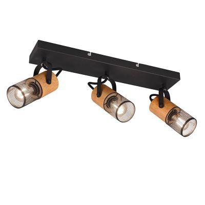 Crni stropni reflektor vintage, Jessica