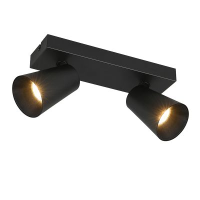 Crni stropni reflektor moderni, Rawien