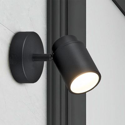 Crni stropni reflektor za kupaonicu moderni, Nelis, IP44