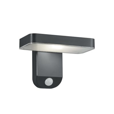 Antracit vanjska zidna lampa sa senzorom pokreta moderna, Summer, 4,5 W, LED 3000 K, IP44