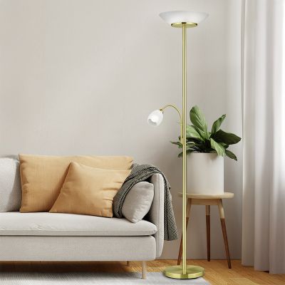 Mjeda podna lampa za čitanje moderna, Larry