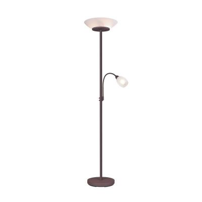 Hrđavo Crvena podna lampa za čitanje moderna, Larry