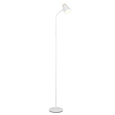 Bijela podna lampa moderna, Rahul, 4,5 W, LED 3000 K, s prekidačem