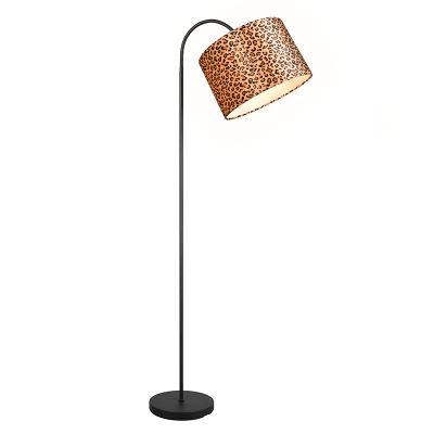 Smeđa podna lampa moderna, Viton, s prekidačem