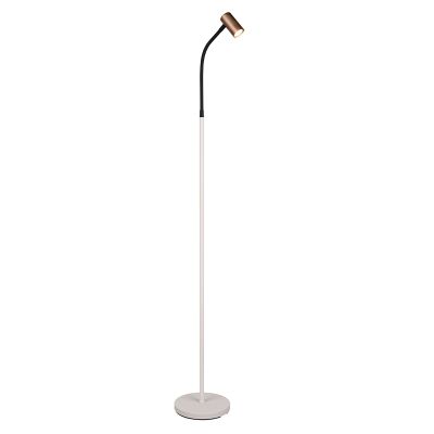 Smeđa podna lampa moderna, Suradj, s prekidačem