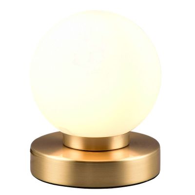 Mjeda stolna lampa metalna, Serdal, s prekidačem