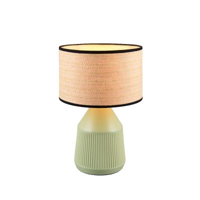 Keramička stolna lampa zelena, Shivam