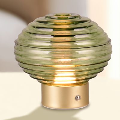 Mjeda punjiva stolna lampa retro, Walid, 2 W, LED 3000 K, s dodirnim prigušivačem