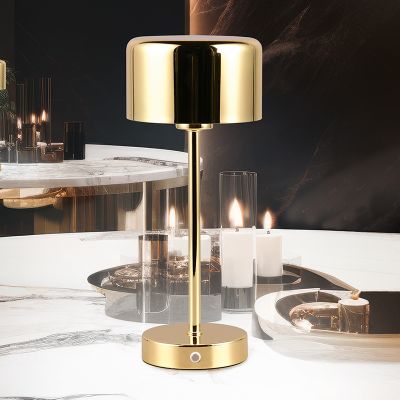 Mjeda punjiva stolna lampa moderna, Dustin, 1 W, LED 3000 K, s dodirnim prigušivačem