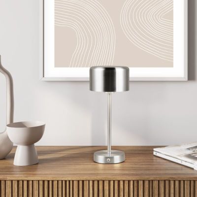 Nikalna punjiva stolna lampa moderna, Dustin, 1 W, LED 3000 K, s dodirnim prigušivačem