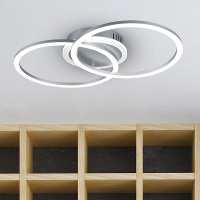 Taupe plafonjera moderna, Semira, 25 W, LED 3000 K