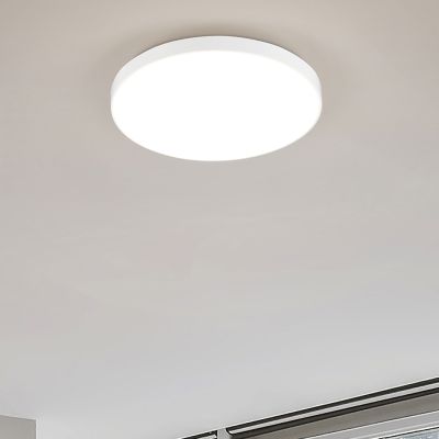 Bijela plafonjera plastična, Sharde, 18 W, LED 4000 K, IP44