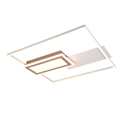 Siva plafonjera dizajnerska, Shun, 32 W, LED podesiv od tople do hladne bijele
