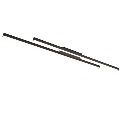 Crna plafonjera moderna, Sangeeta, 22 W, LED 3000 K