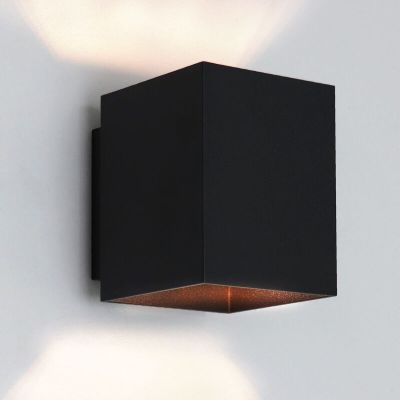 Moderna dvosmjerna zidna lampa crna, Dalila